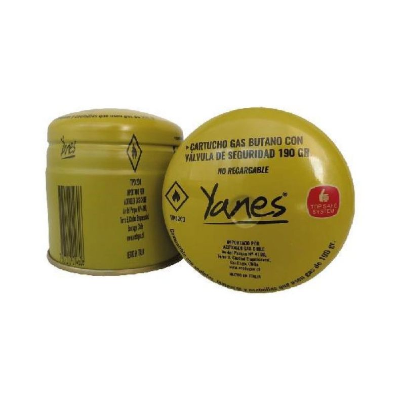 Gas Butano Perforable Yanes 190grs Yanes-0