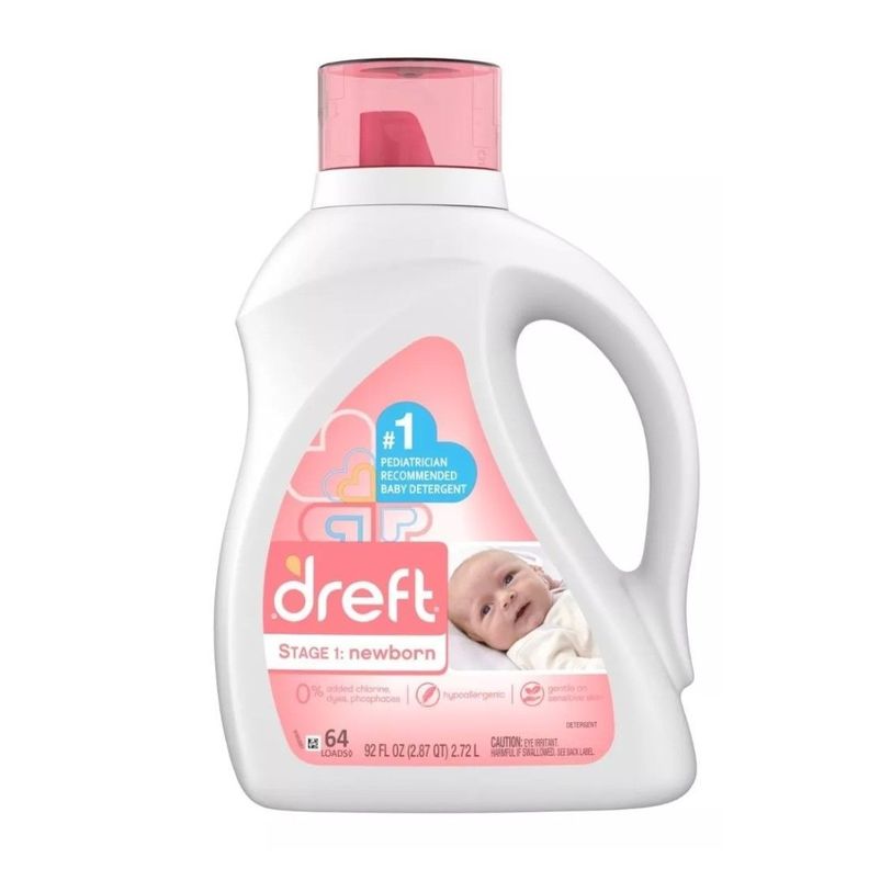 Detergente Concentrado para Bebes Etapa 1 2.72lts Dreft-0