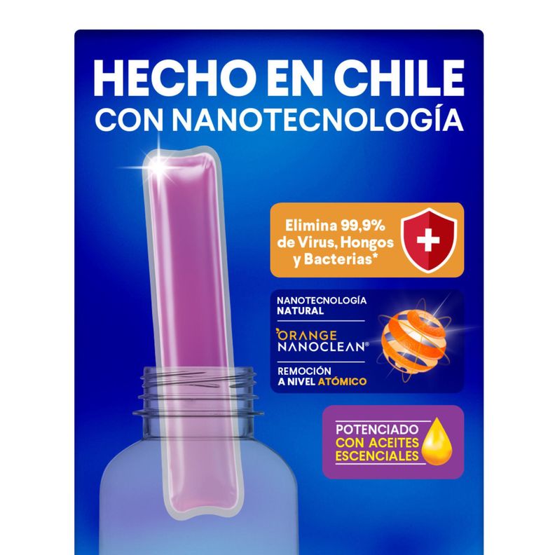 Limpiapisos Desinfectante Recarga Lavanda Rinde 2lts - Deysa Nanolife-2