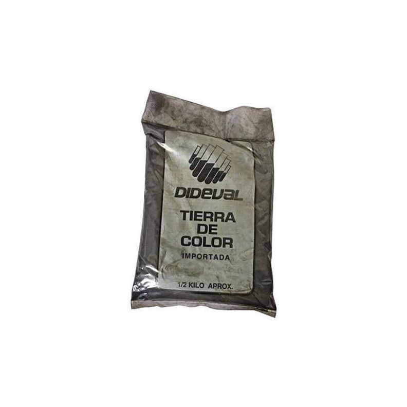 Tierra De Color 1/2 Kg Negra Dideval-0
