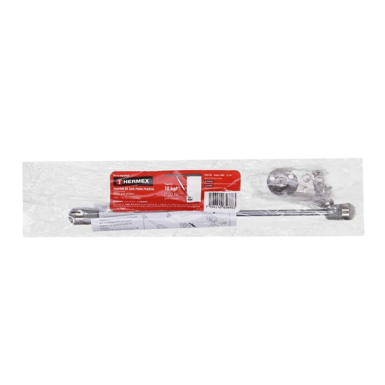 Pistón de gas para muebles 100n / 10kg Hermex-4