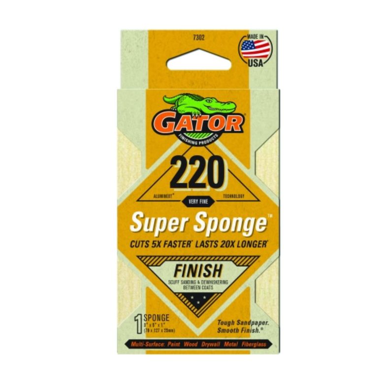 Super Esponja Premium de óxido de aluminio Grano 220 - Gator-0
