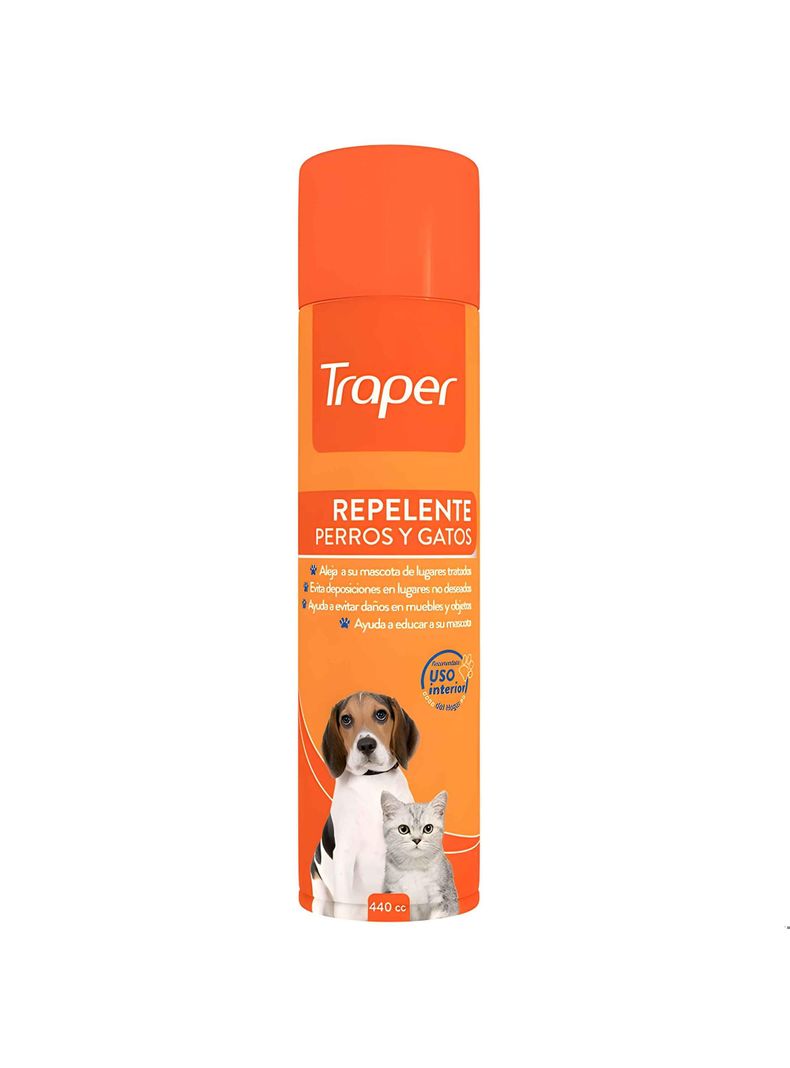 Repelente Para Mascotas En Aerosol 440cc Traper-0