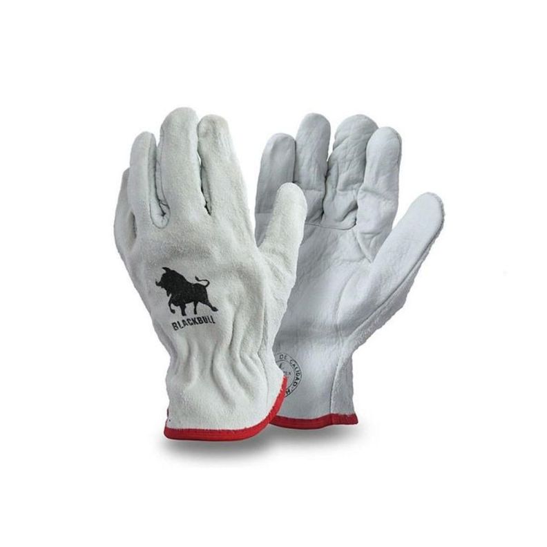 Guante De Cabritilla Combinado Cromo Black Bull-0