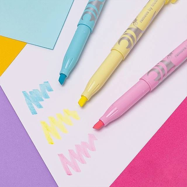Set de Destacadores FRIXION LIGHT Soft 3 colores Pilot-1