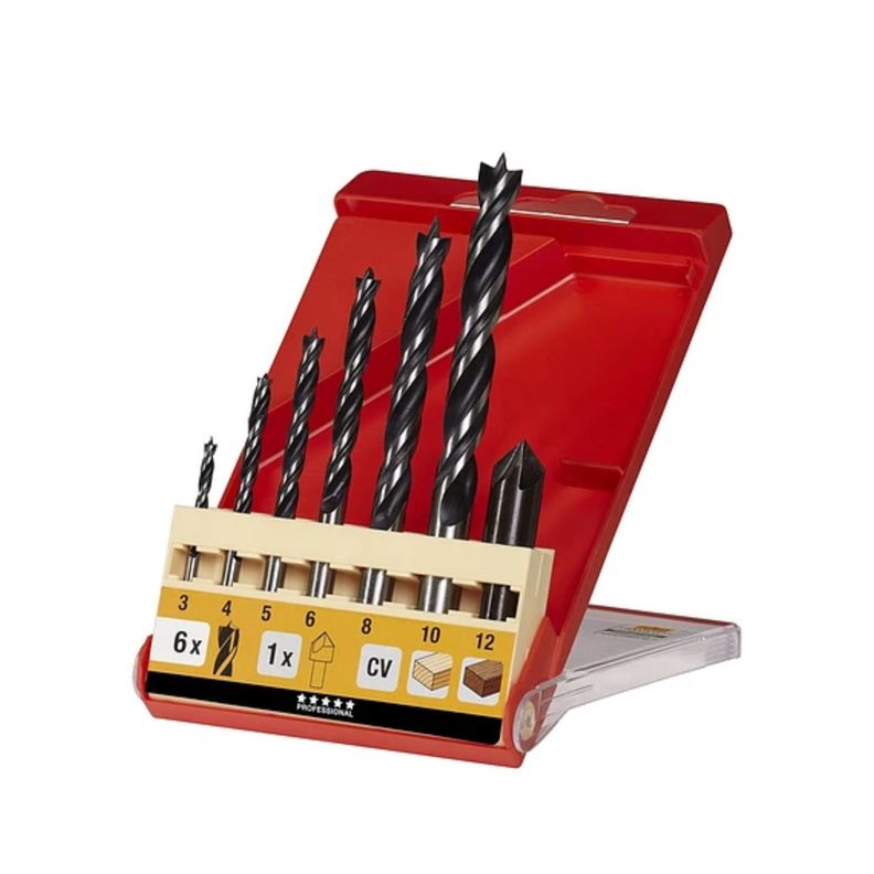 Set de brocas para madera 7un. - KWB-0