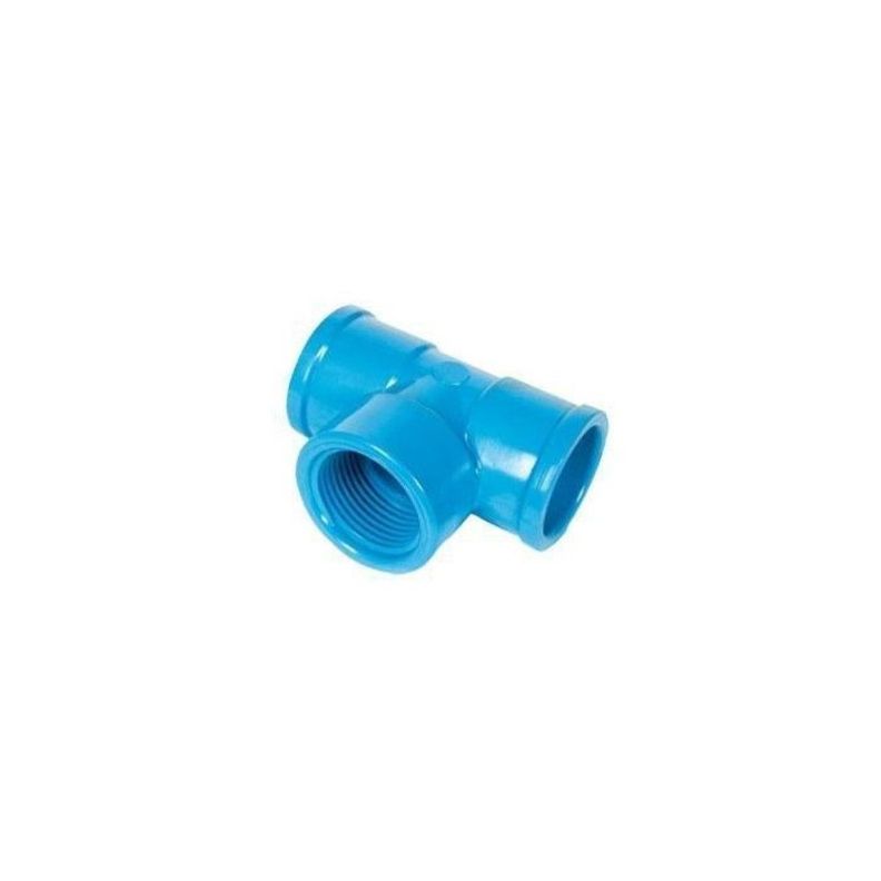 Tee Pvc Hidráulico 20mm X 1/2  So-so-hi Pvc-0