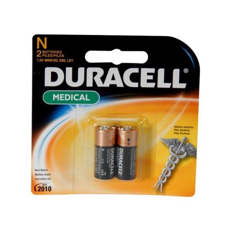 Duracell Pila Alcalina 1.5v Tamaño N Mn9100/e90/lr1 2 Un.-0