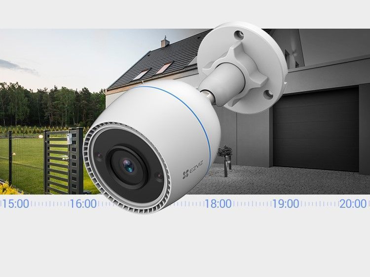 Cámara De Seguridad Exterior Montaje Mural 1080p C3tn Ezviz-1