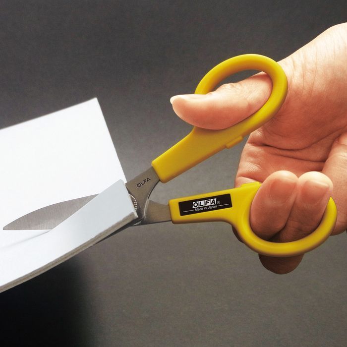 Olfa Tijera Microdentada Antideslizante Scs-1 127mm-1