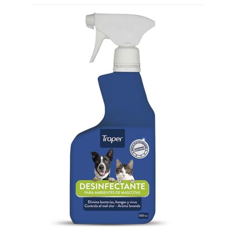 Desinfectante De Ambientes Para Mascotas 500ml Traper-0