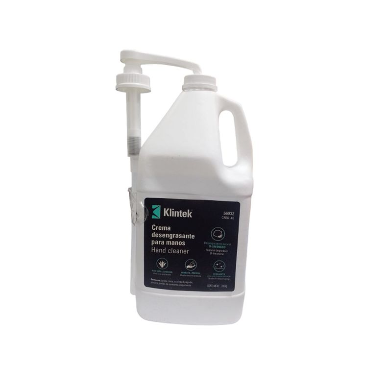 Crema desengrasante para manos 1 gln / 3.785lts - Klintek-0