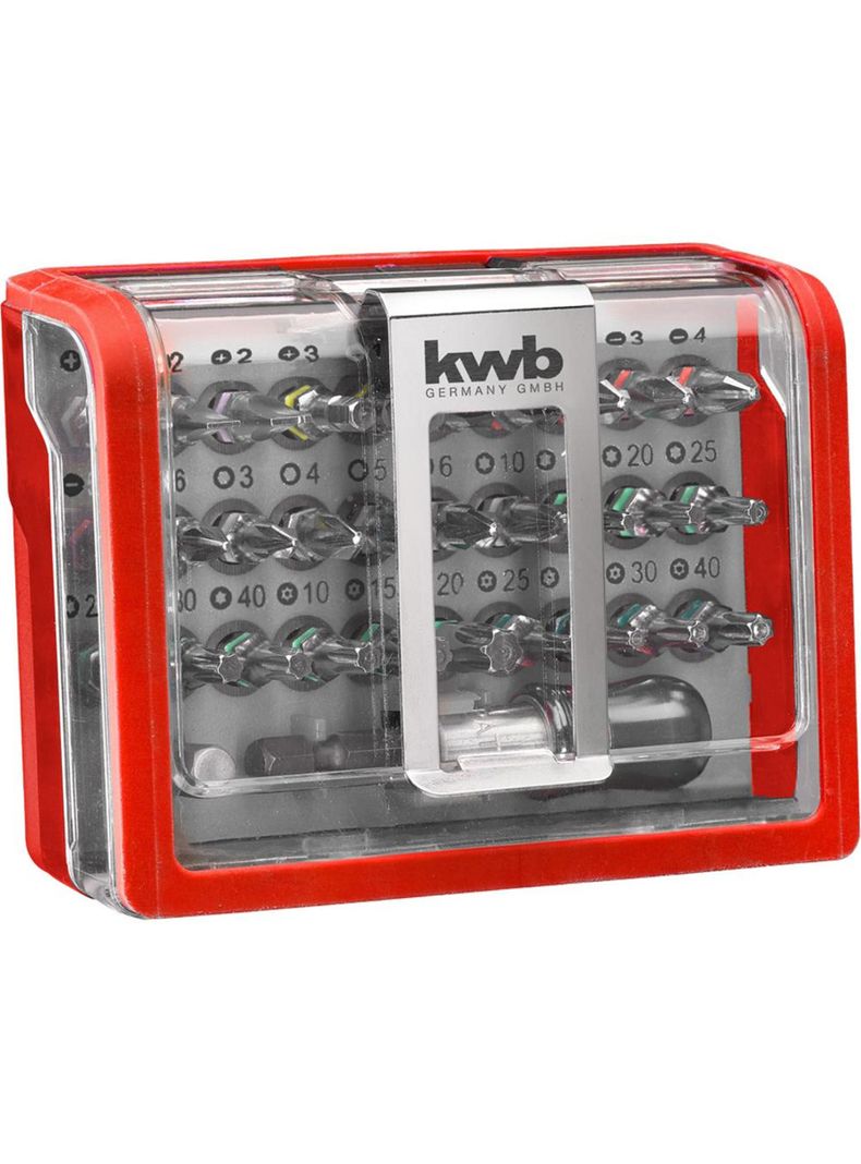 Juego De Puntas Y Adaptador Magnético 31 Piezas Kwb-0