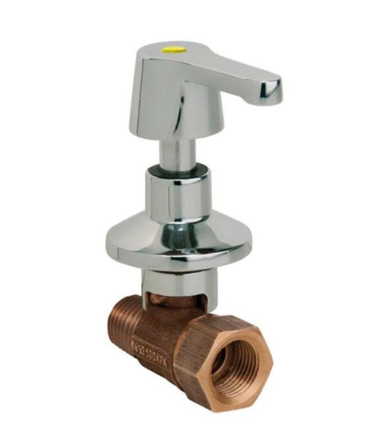 Nibsa Llave Bola Gas Lujo Encimera 1/2  Hi-he-0