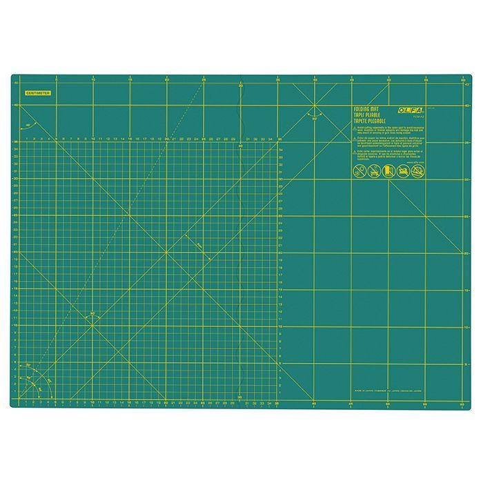 Plancha Salvacorte Plegable A2 420x594mm Olfa-1