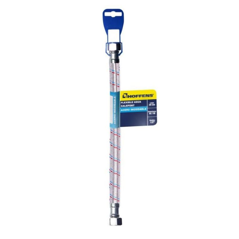Flexible De Agua Calefont Acero Inox Hi-hi 1/2 35cms Hoffens-0