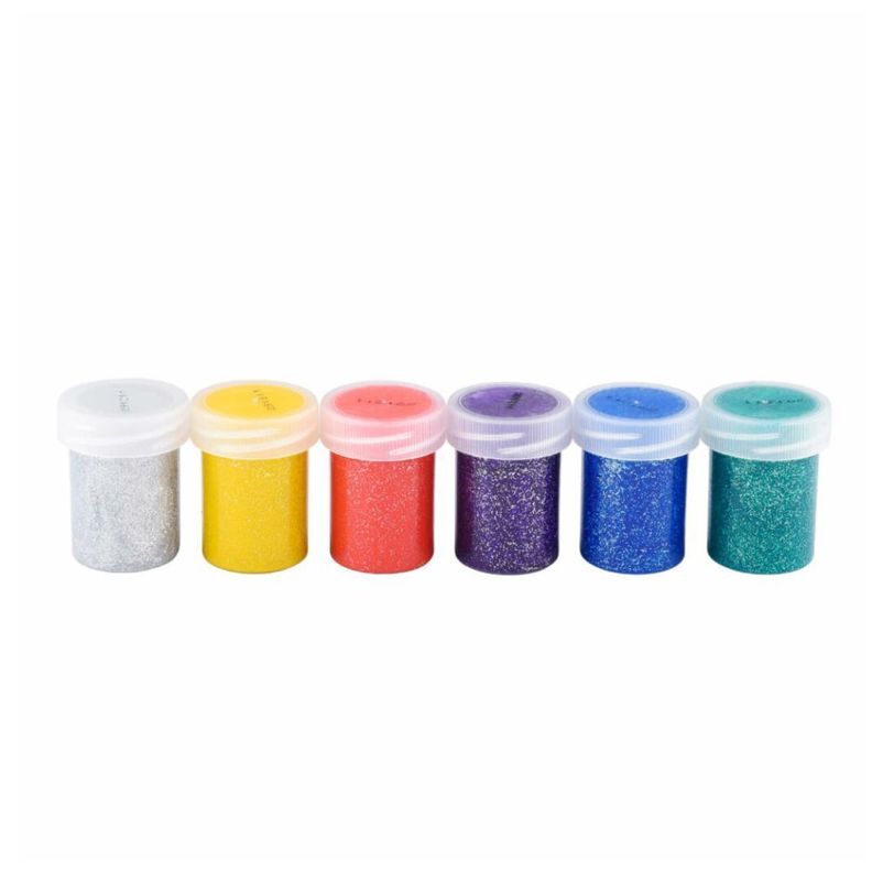 Témpera XL glitter 6 colores Torre-1