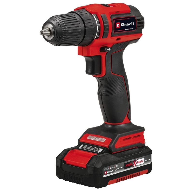 Taladro Atorn. Inalámbrico Brushless 18V 2 Baterías Einhell-1