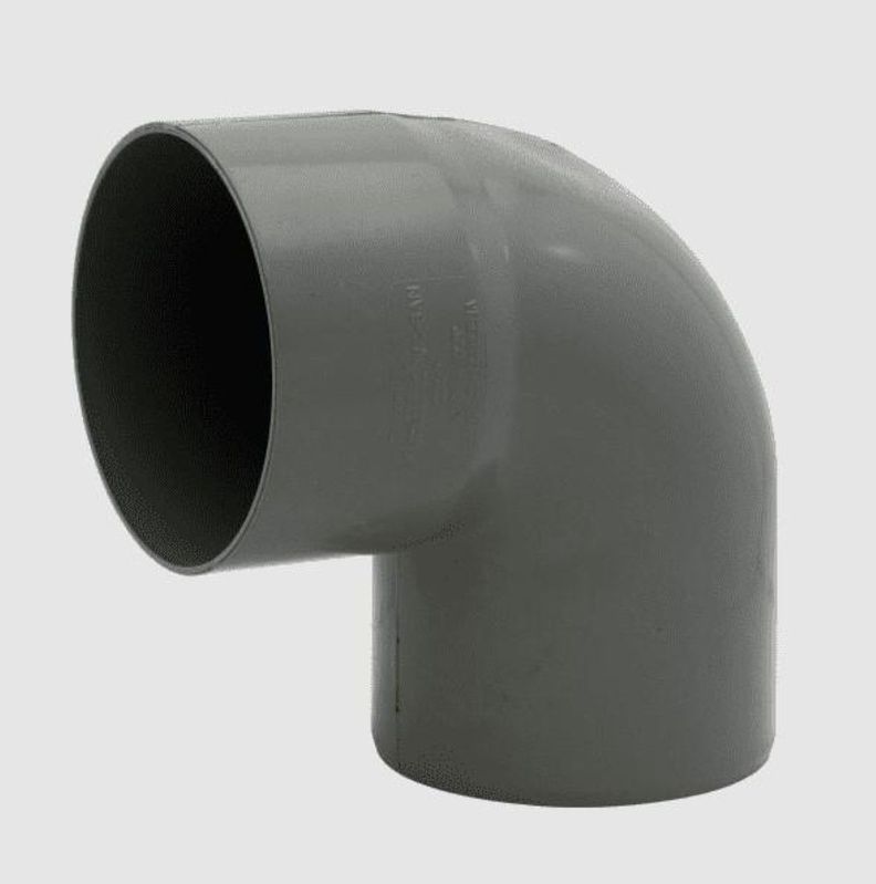 Codo Pvc Sanitario Gris 50mm Pvc-0