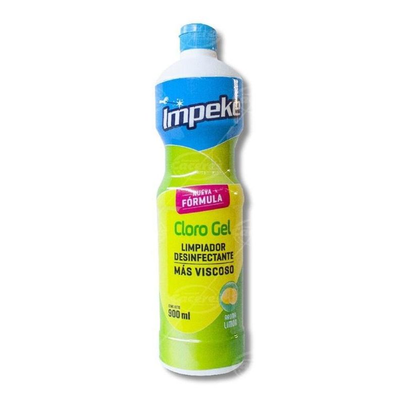 Cloro Gel 900ml Limon Impeke-0
