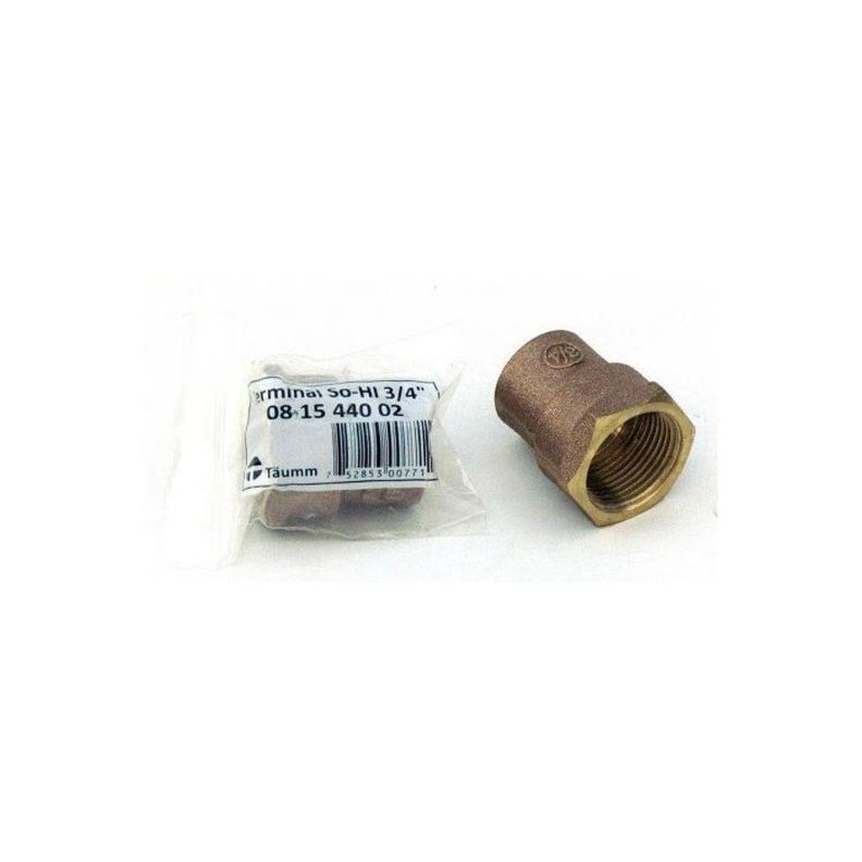 Terminal Bronce So-hi 3/4  Taumm-0