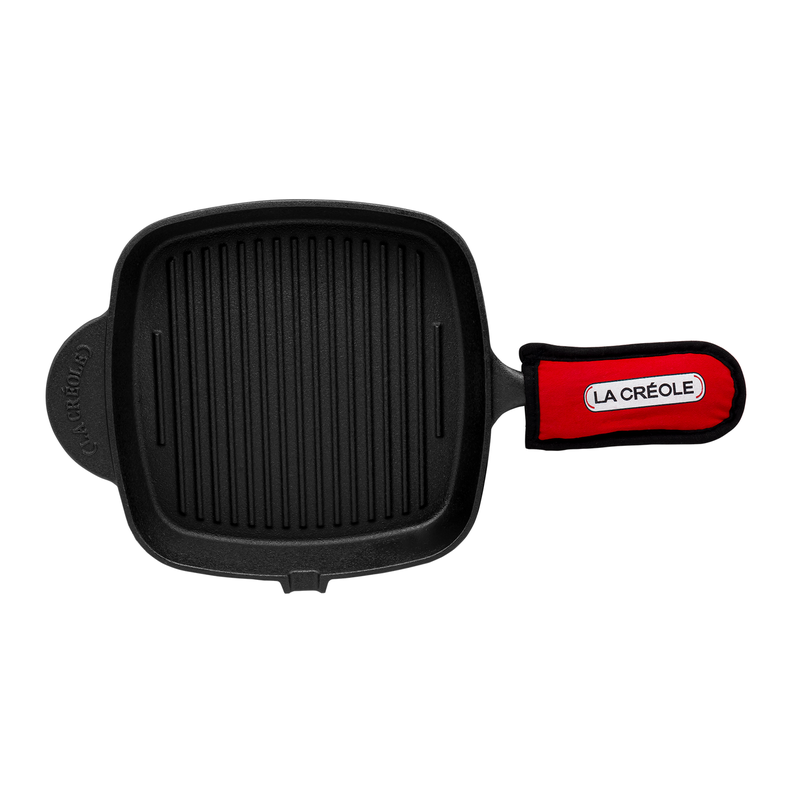 Sartén Skillet Grill 26x26cms La Creole-3