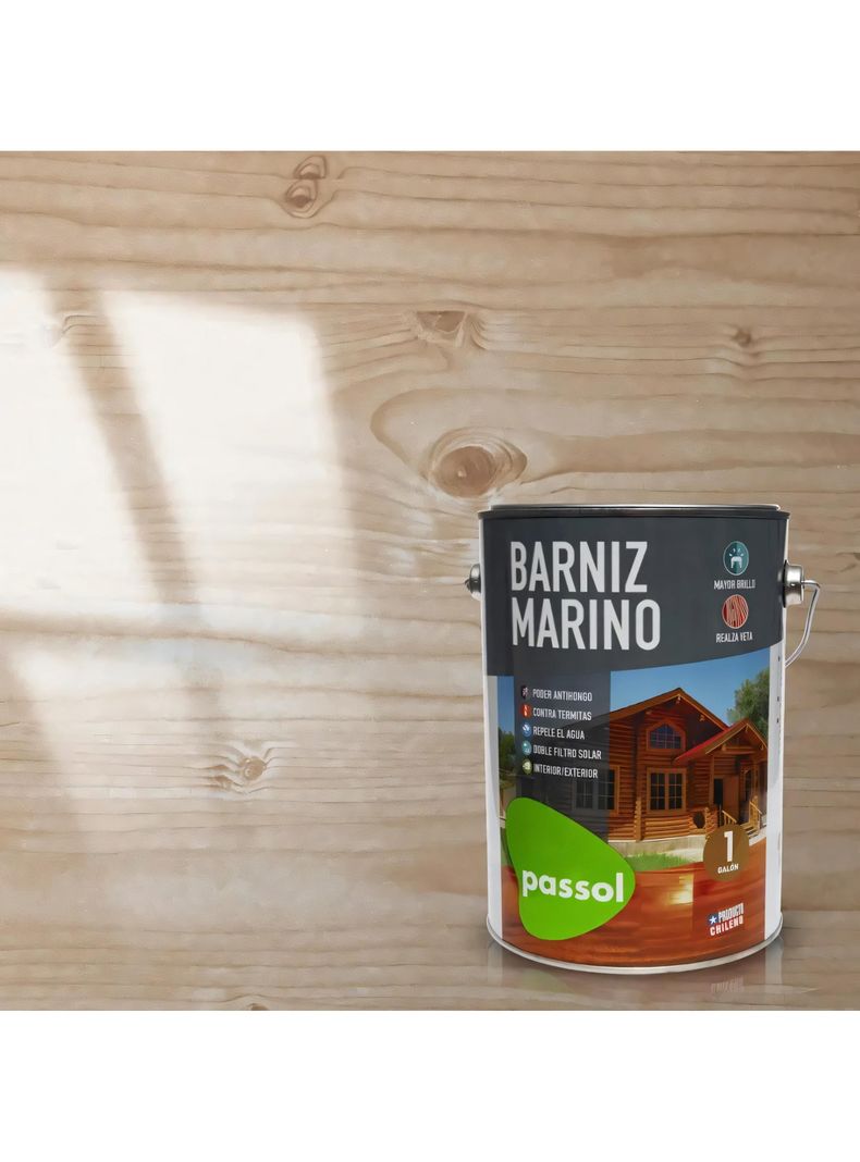Barniz Marino Incoloro 1gl (3.78lts) - Passol-1