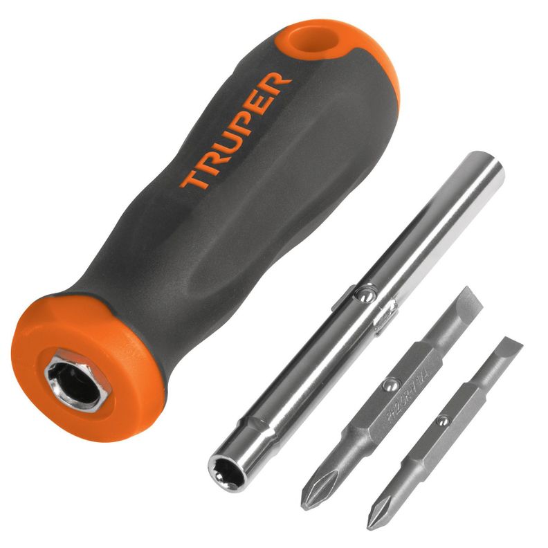 Truper Destornillador Reversible 2 Puntas Dobles-2