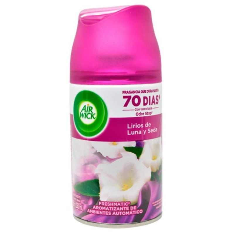 Desodorante Ambiental Freshmatic Repuesto Lirios Air Wick-0