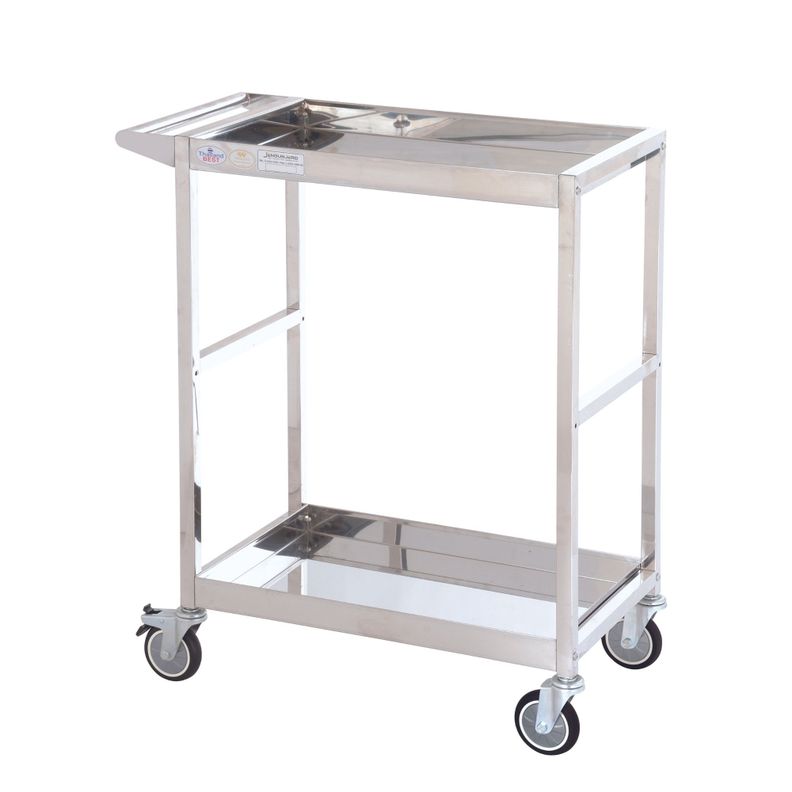 Carro Picking 2 Bandejas Acero Inoxidable 200kg - Sumo / Jumbo-0