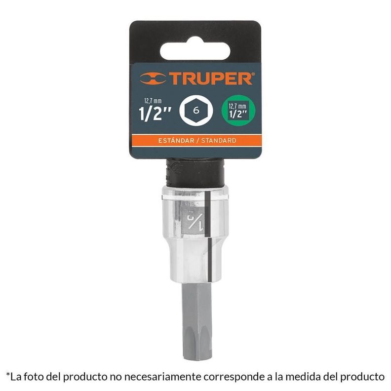 Truper Dado De Punta Allen Cuadrante 1/2  14mm-0