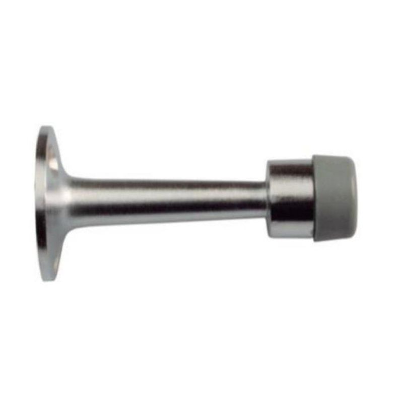 Tope De Puerta Recto 75mm Cromo Satinado Lioi-0