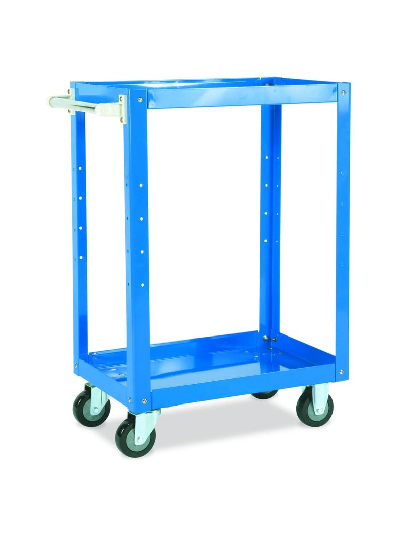 Carro Picking Pequeño De Acero 2 Bandejas 250kg Sumo-0