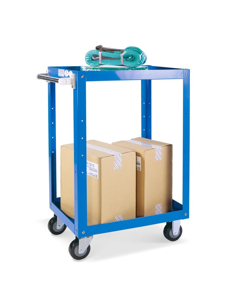 Carro Picking Pequeño De Acero 2 Bandejas 250kg Sumo-1