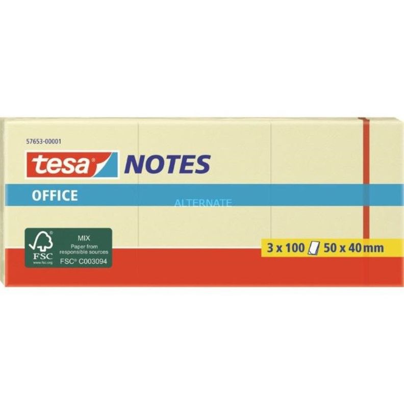 Tesa Notas Adhesivas 50x40mm 3 Un-0