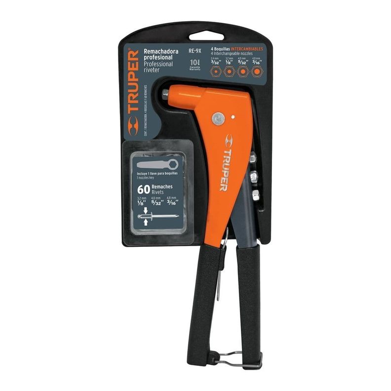 Remachadora Profesional RE-9X Truper-0