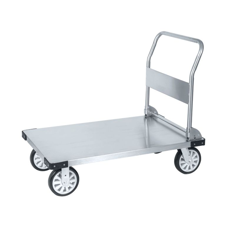 Carro Mango Plegable Acero Inoxidable 500kg - Sumo / Jumbo-0