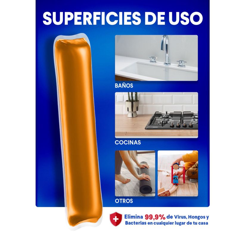 Limpiador multiusos Recarga Citrico Rinde 600ml - Deysa Nanolife-1