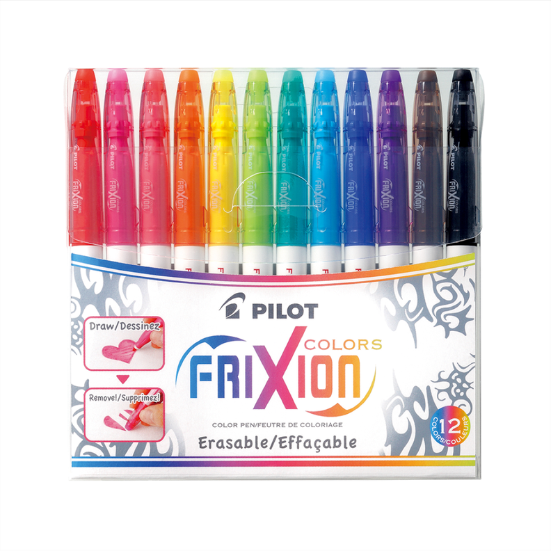 Set De Marcadores Frixion Colors 12 Colores Pilot-0
