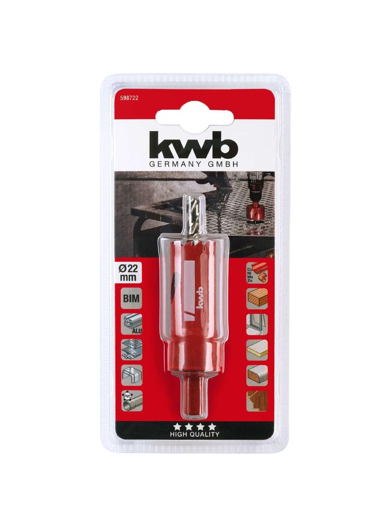 Sierra Copa Bimetal 22mm Kwb-0
