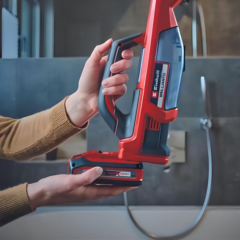 Limpiador de ventanas inalámbrico 18V sin batería PXC BRILLIANTO - Einhell-1