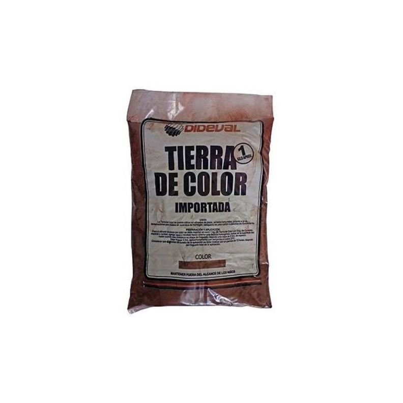 Tierra De Color 1/2 Kg Roja Dideval-0