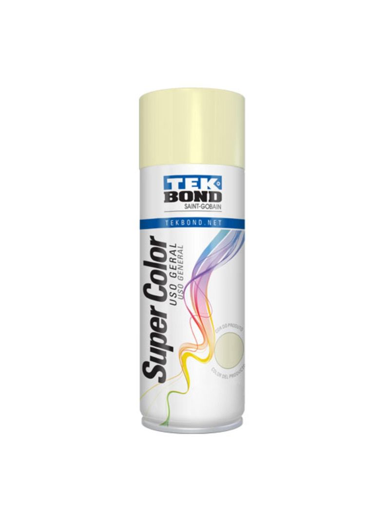 Pintura Spray 400ml Uso General Beige - TEKBond-0