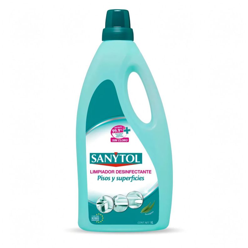 Desinfectante Limpiador de Suelos Eucalipto 1000ml - Sanytol-0