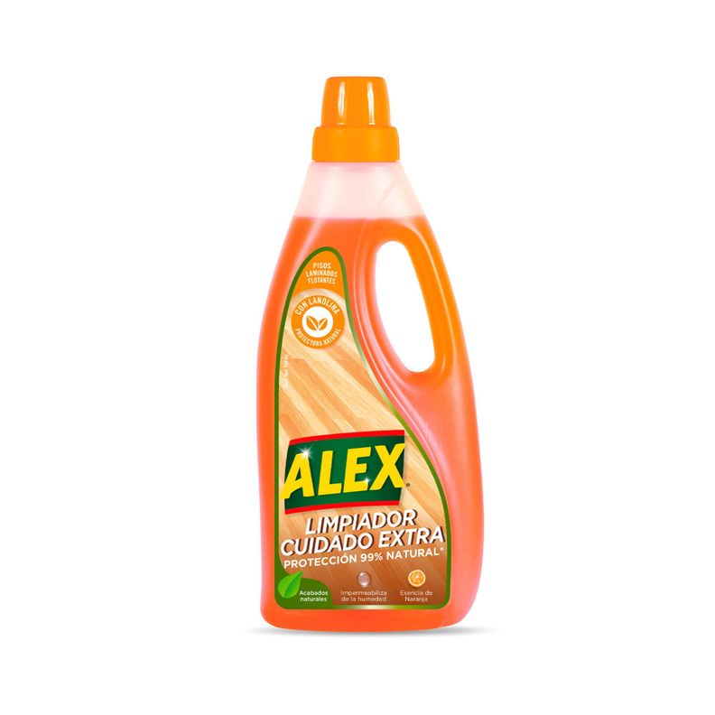 Limpiador Cuidado Extra Piso Flotante 750ml - Alex-0