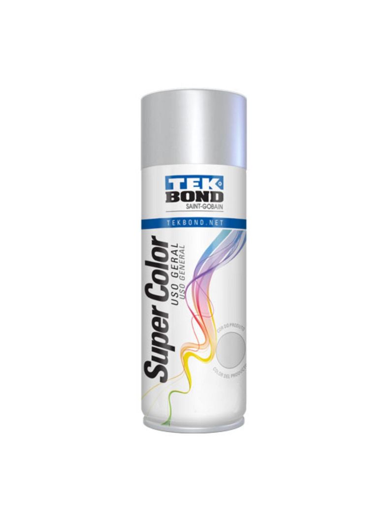Pintura Spray 400ml Uso General Aluminio - TEKBond-0