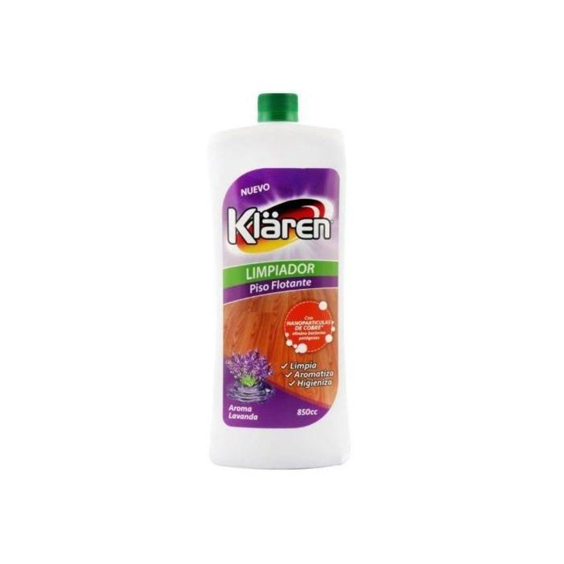 Limpiador Piso Flotante 850ml Lavanda Klaren-0