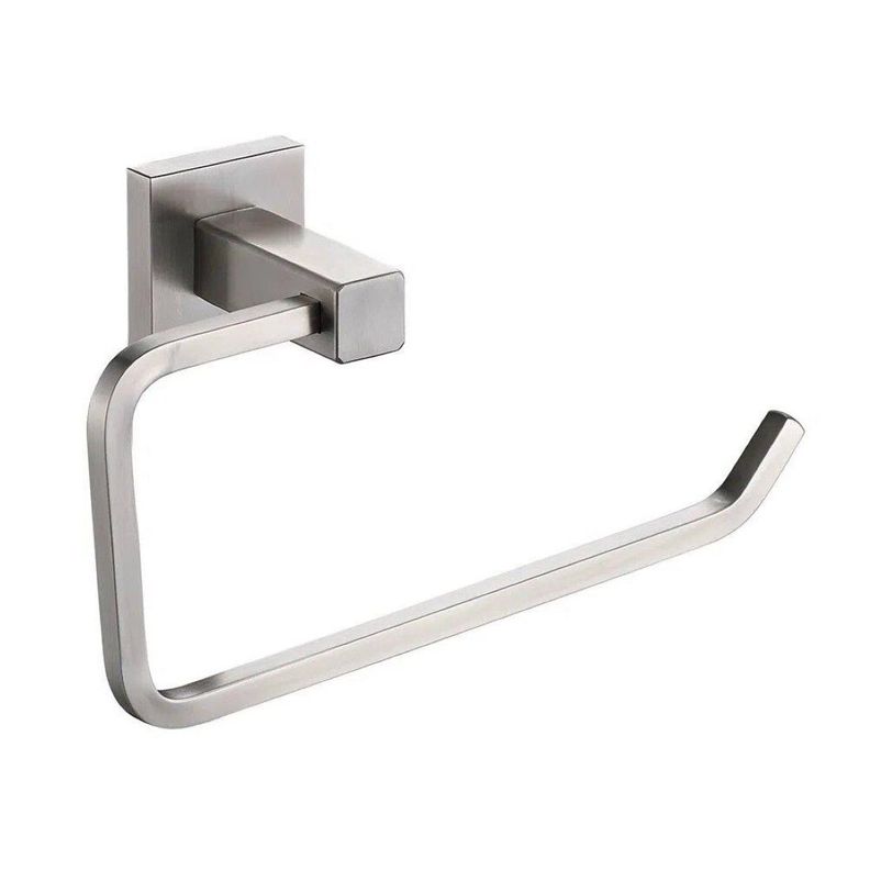 Toallero Aro Volga Acero Inoxidable Satinado Nibsa-0