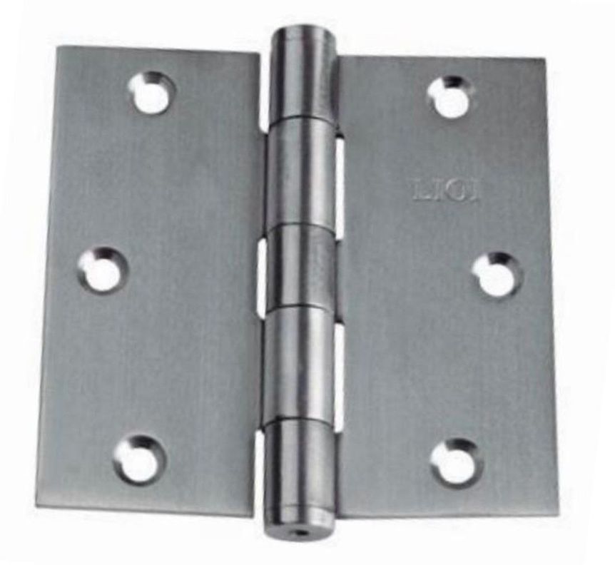 Bisagra L-290 Acero Inox Satinado 2 Un. 3.1/2x3.1/2  Lioi-0