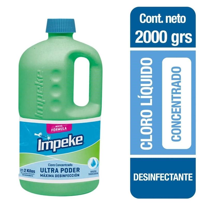 Cloro Concentrado Forte 2kg Impeke-0